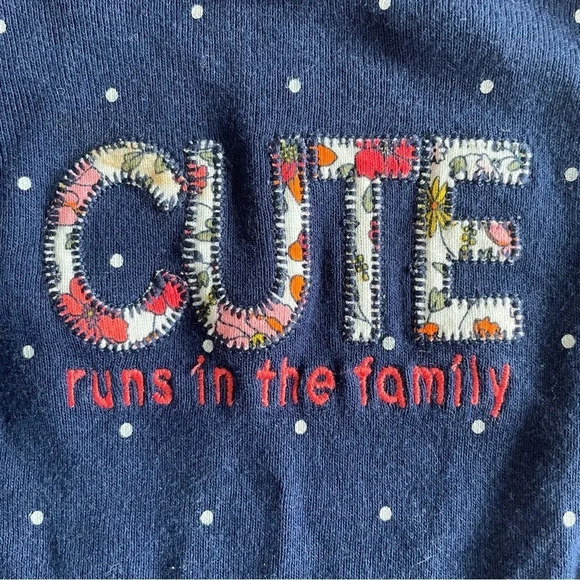CARTER’S CUTE RUNS IN THE FAMILY ONESIE - Picture 2 of 4